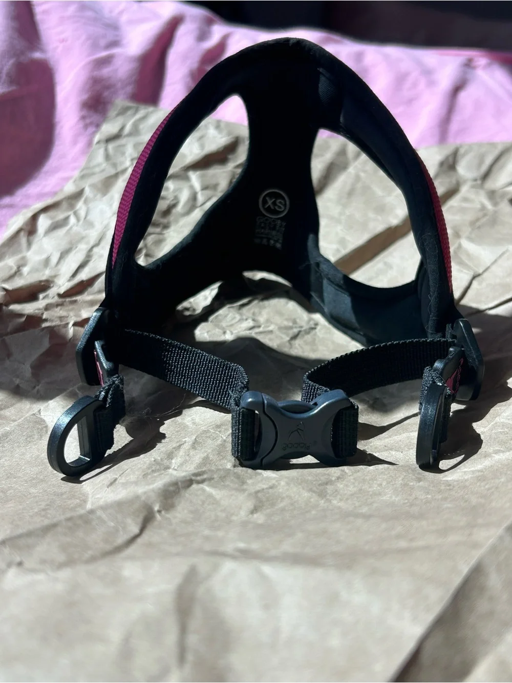 Hot Pink Dog Harness